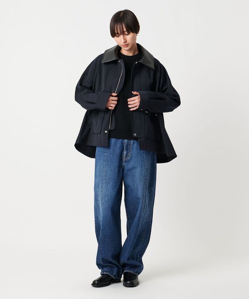 【THE RERACS】ポンチョブルゾン 別注】＜THE RERACS＞ポンチョ ブルゾン