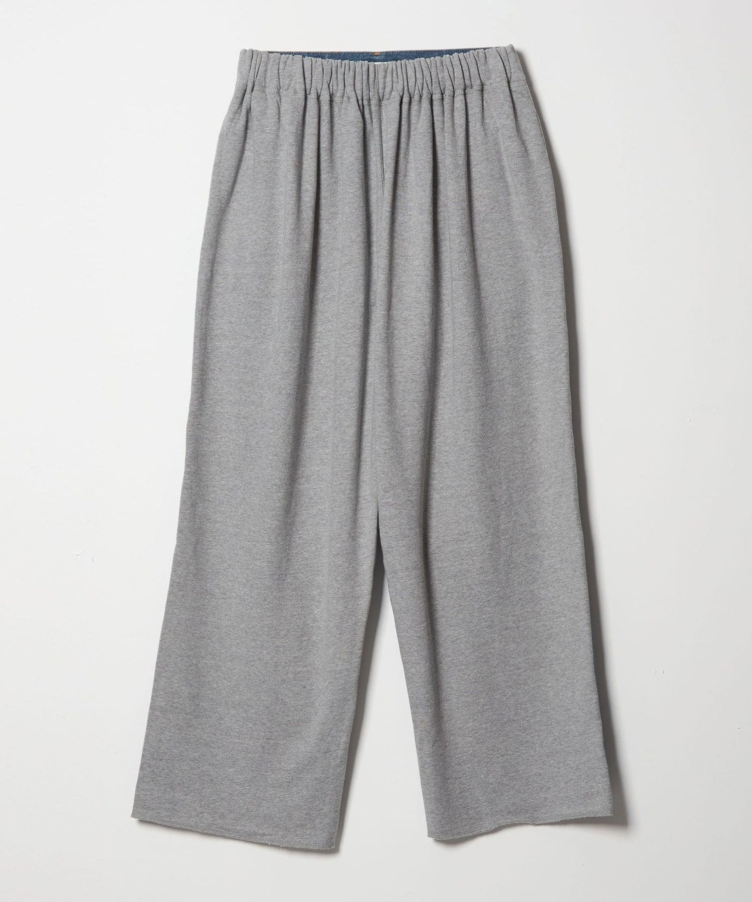 INSCRIRE＞スウェット ドッキング デニムパンツ