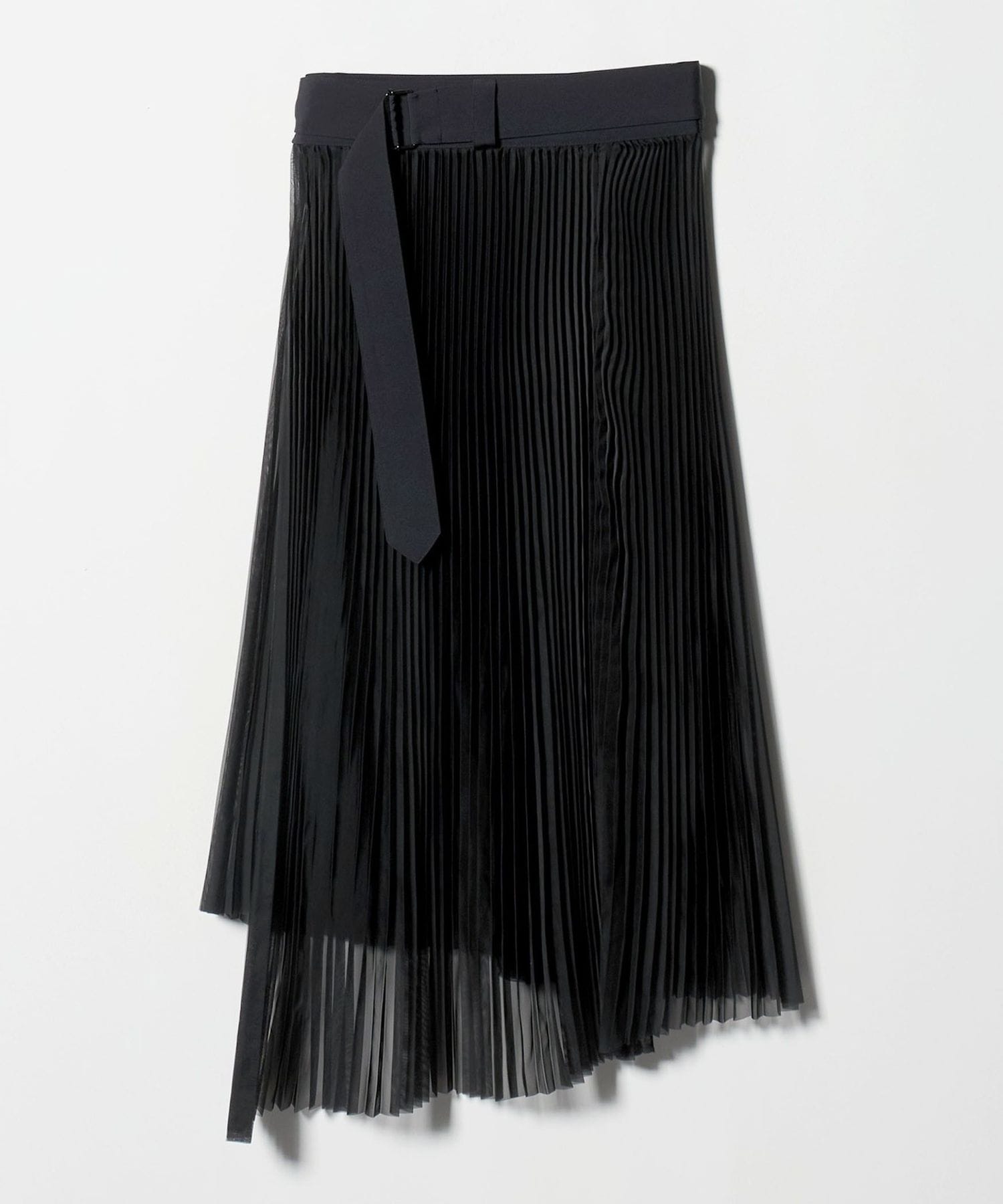 HYKE ハイク　ロゴ　チュールスカート黒　美品　オーガンジー HYKE ハイク ロゴ チュールスカート黒 美品 オーガンジー