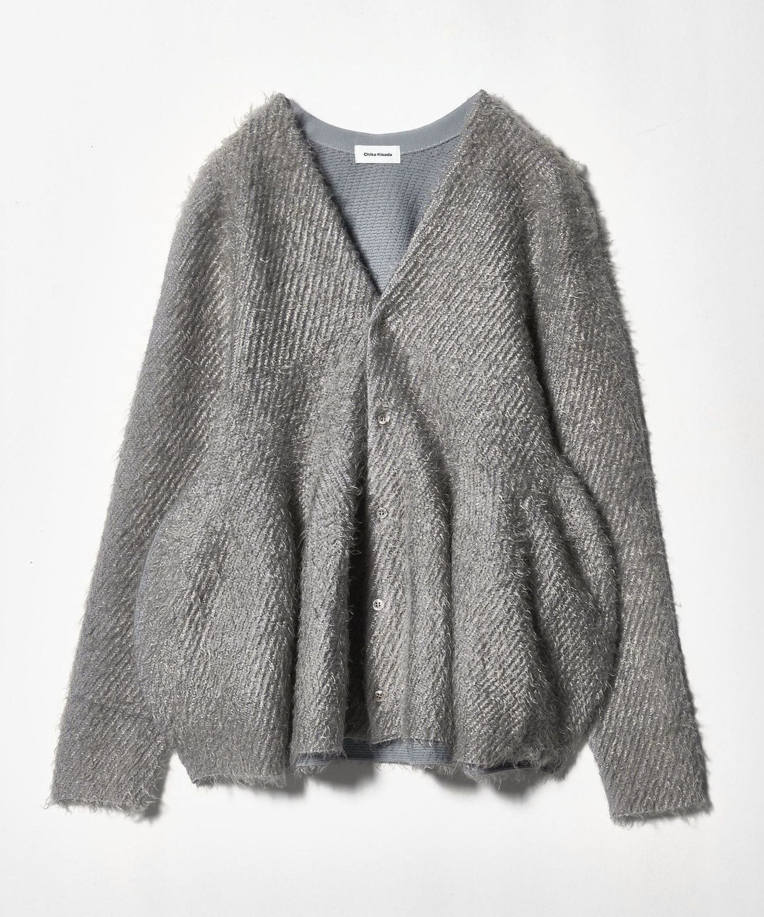 美品✨UNITED ARROWS ミニフリル ジャカード カーディガン ペプラム ペプラムニットカーディガン／ウォッシャブル／ライトウェイト
