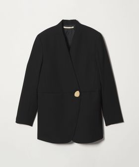 HARUNOBUMURATA/＜HARUNOBU MURATA＞HARU MTL BTN ジャケット/ノーカラージャケット