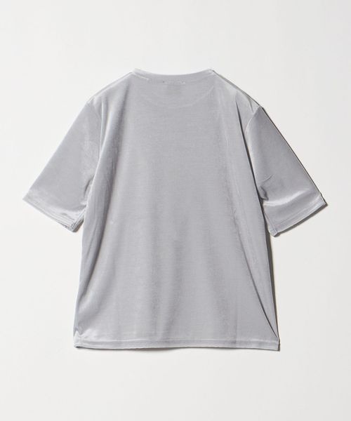 ベロア Tシャツ ウォッシャブル