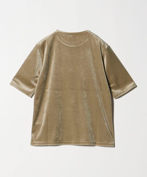 tシャツ ベロア ノースリーブ Tシャツ ウォッシャブル レディース UNITED ARROWS tシャツ ベロア ノースリーブ Tシャツ