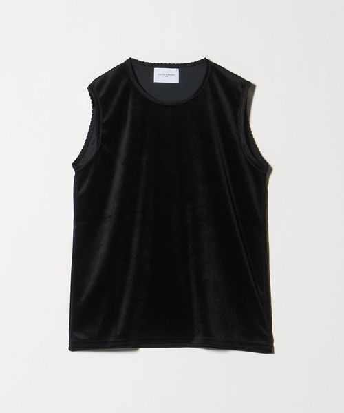 UNITED ARROWS ノースリーブベスト 黒/白 UNITED ARROWS｜コットン シアー ノースリーブベスト | Rakuten