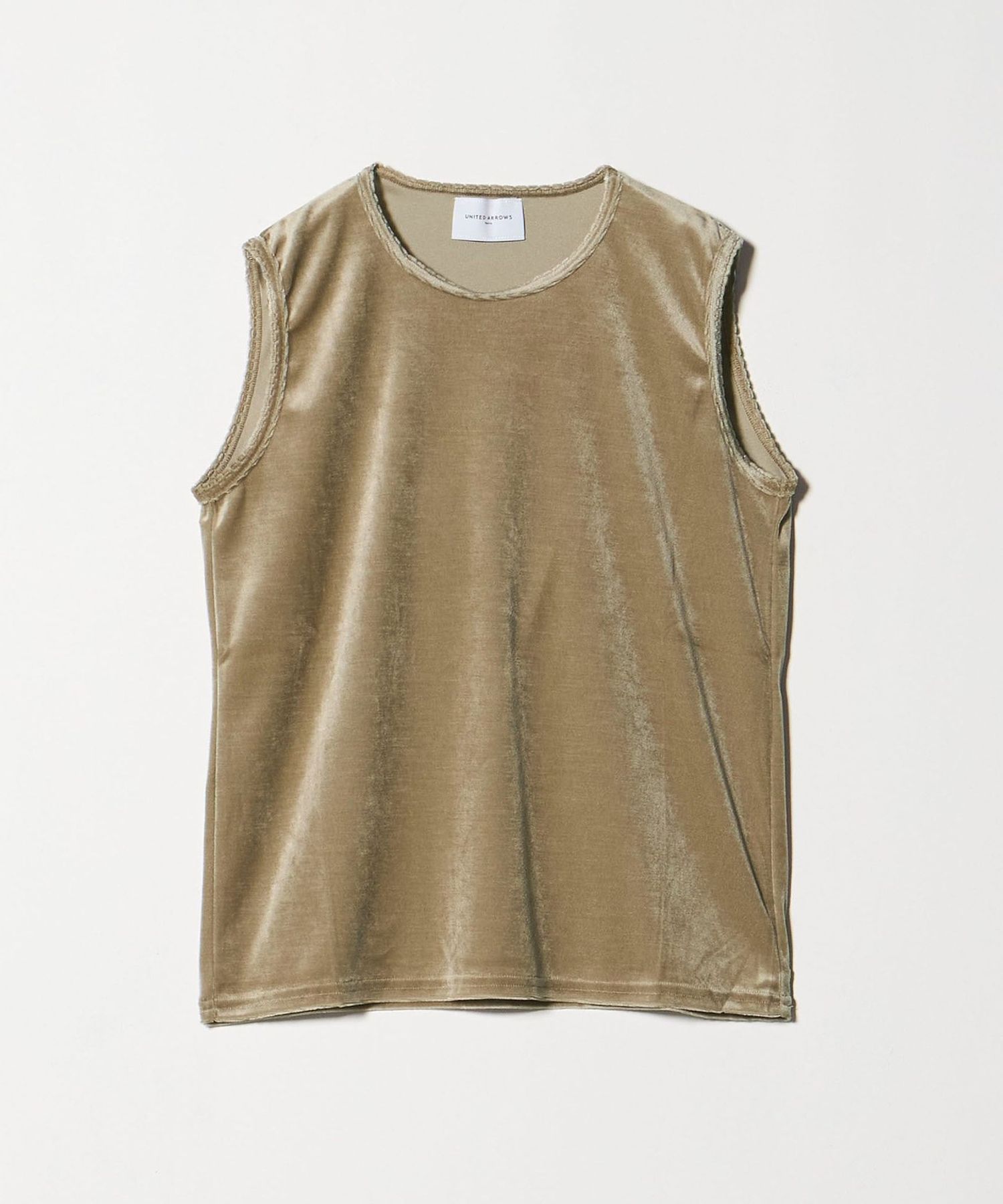 UNITED ARROWS ノースリーブベスト 黒/白 UNITED ARROWS｜スカラップ レース ニットベスト | Rakuten