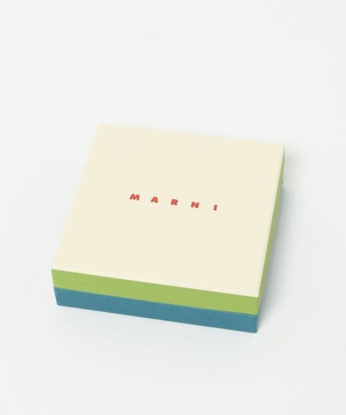MARNI＞ステッチロゴ ウォレット