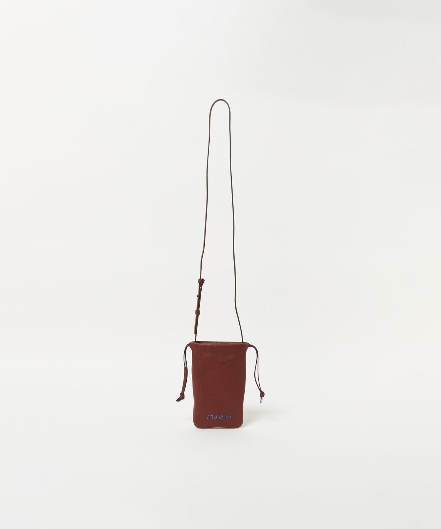 追跡あり★MARNI★ロゴクロスボディバッグ ミニポーチ付き マルチブラウン MARNI MARKET ミニクロスボディバッグ | Marni