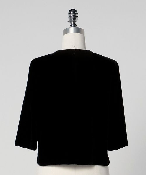 ◎美品 ユナイテッドアローズ 高級 モヘヤ10% 42 黒 ピークドラペル 1 MARZOTTO/ツイル 4ボタン ダブル テーラードジャケット R―MODEL