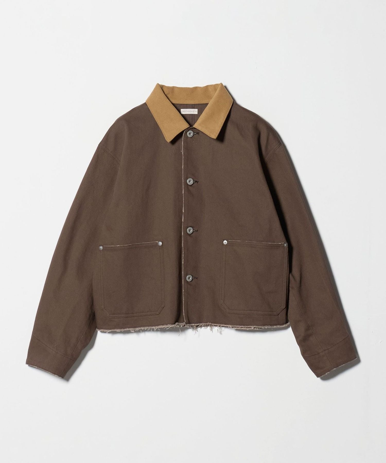 PROTAGONISTA＞コンビ ボタン ジャケット