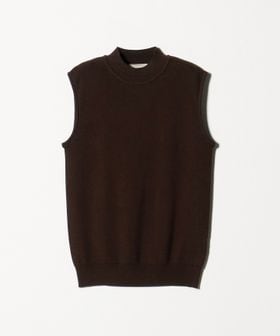 UNITED ARROWS/ハイネック ノースリーブ ニット ウォッシャブル/ニット / セーター