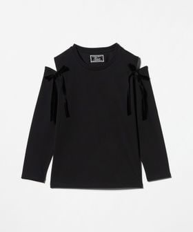 Kaon/＜Kaon＞ショルダーホール リボン カットソー/Tシャツ / カットソー