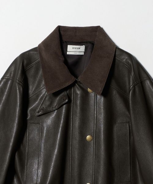 専用UNITED ARROWS ブラック ケープコート バイカラー リバー ケープ