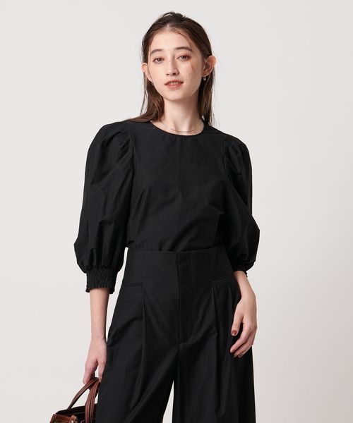 UNITED ARROWS/MANTECO パフスリーブ ブラウス ウォッシャブル/シャツ / ブラウス