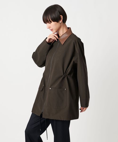 VACHEMENT/ヴァシュモン黒色コート定価52,800円 IENA（イエナ）の「【VACHEMENT/ヴァシュモン】別注 ロング
