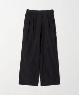 UNITED ARROWS/アシンメトリー タック ワイドパンツ はっ水 ウォッシャブル/その他パンツ