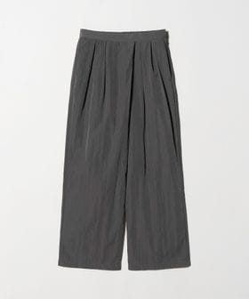 UNITED ARROWS/アシンメトリー タック ワイドパンツ はっ水 ウォッシャブル/その他パンツ