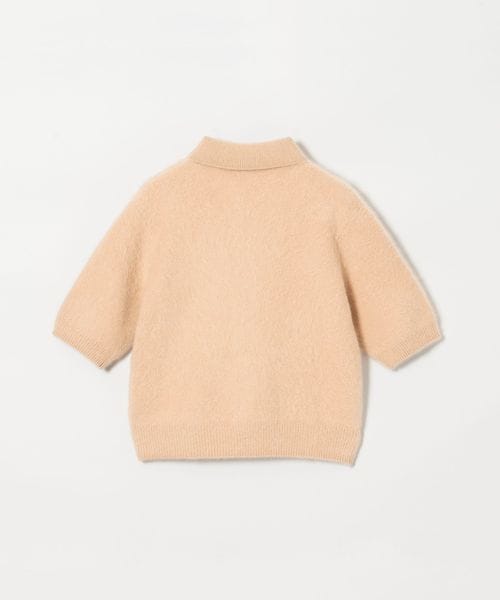 フォックスカシミヤ ショートスリーブ ポロニット