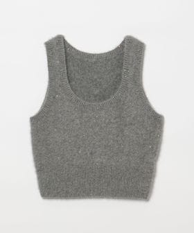 UNITED ARROWS/フォックス カシミヤ スパンコール 2WAY ニットベスト/ベスト