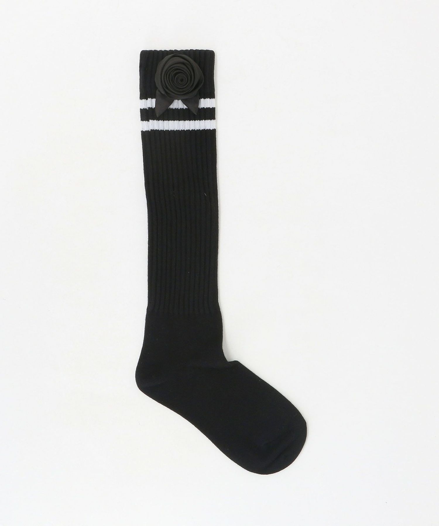 VIVIANO ROSE ラインソックス VIVIANO＞ROSE ライン ソックス