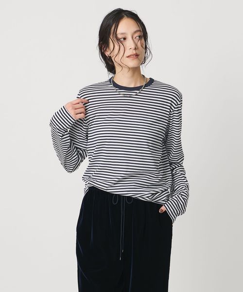 SUNSPEL/＜SUNSPEL＞クラシック ロングスリーブ ボーダー カットソー /Tシャツ / カットソー