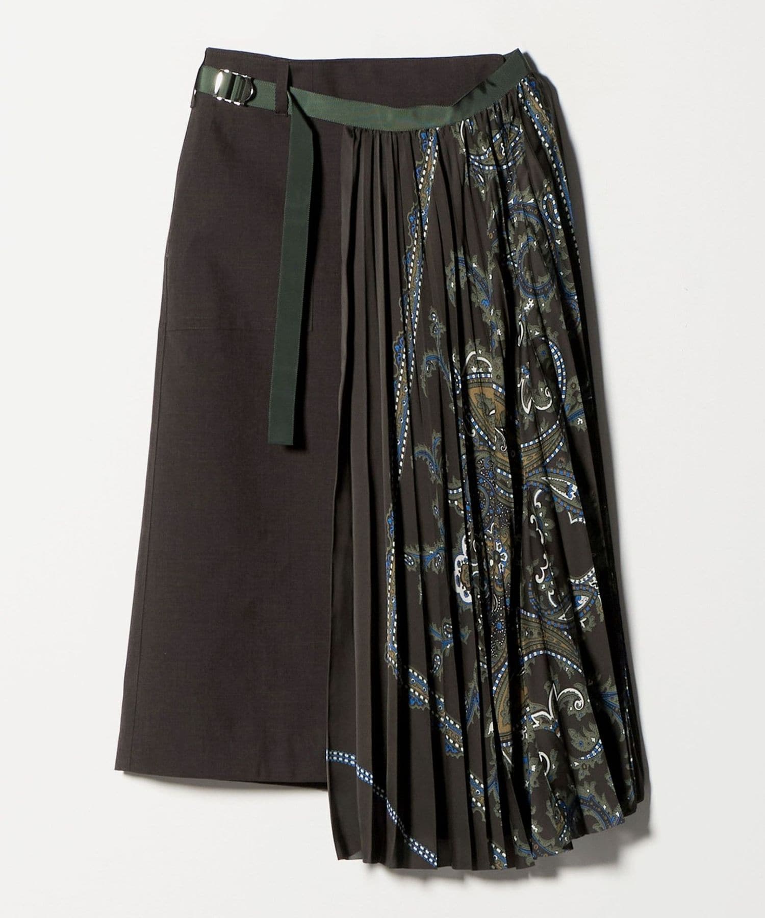 sacai ブラウンタイトスカート sacai ブラウンタイトスカート