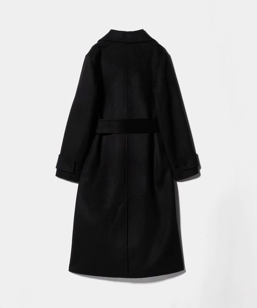 UNITED ARROWS✨ダブルフェイス フーディドコート美品✨ JOSEPH>ダブル フェイス ロング コート