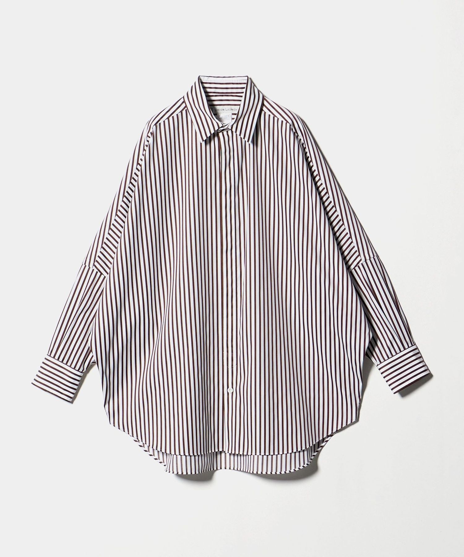 美品】UNION LAUNCH レースカラー ドルマンシャツ 黒 ブラウス