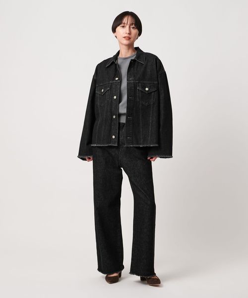 UNITED ARROWS カットオフ　デニムジャケット UNITED ARROWS カットオフ デニムジャケット - ファッション通販