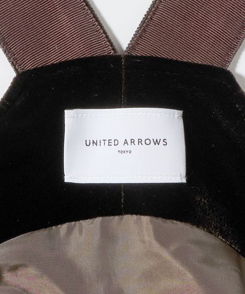 【新品・未使用】UNITED ARROWS ベルベットサロペット ベルベット サロペット パンツ