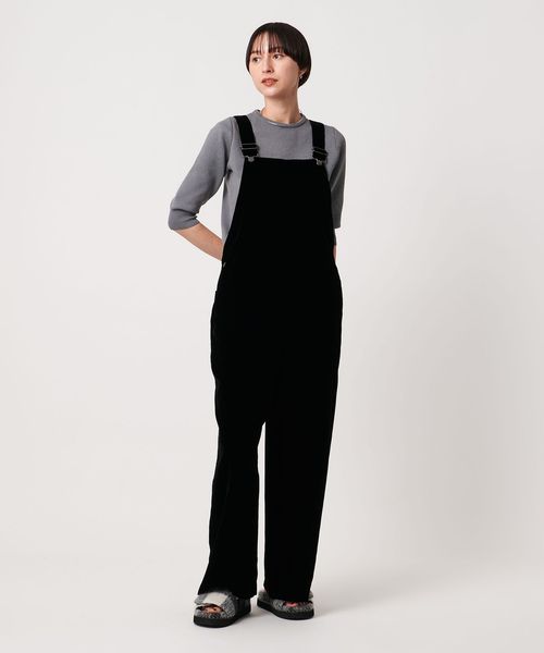 UNITED ARROWS/ベルベット サロペット パンツ/オーバーオール / オールインワン