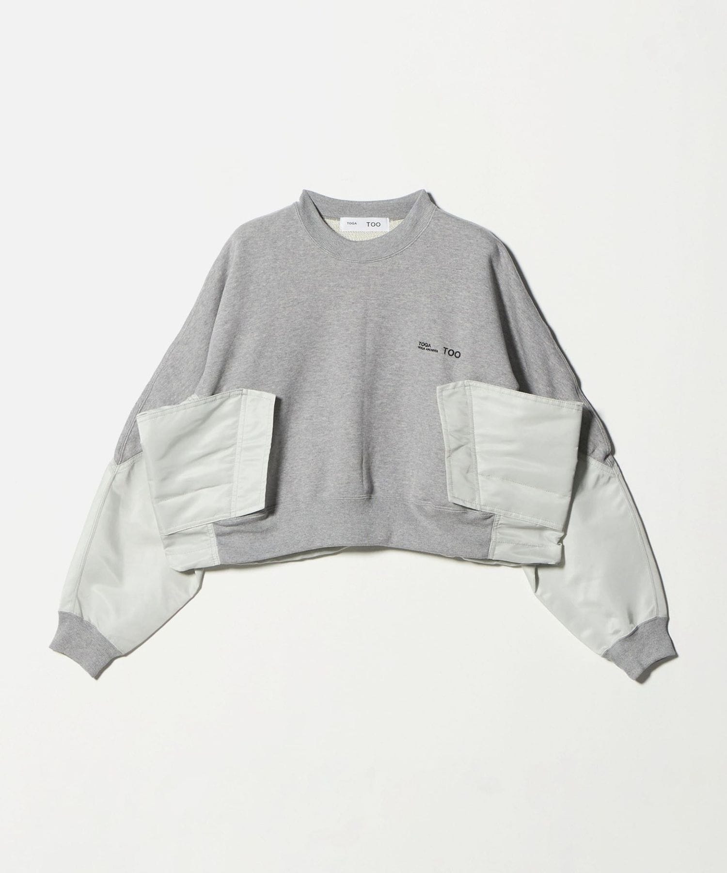 TOGA TOO＞クロップド スウェット
