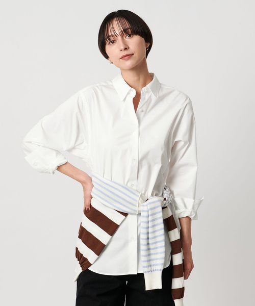 UNITED ARROWS/ロング カフス レギュラー カラー シャツ/シャツ / ブラウス