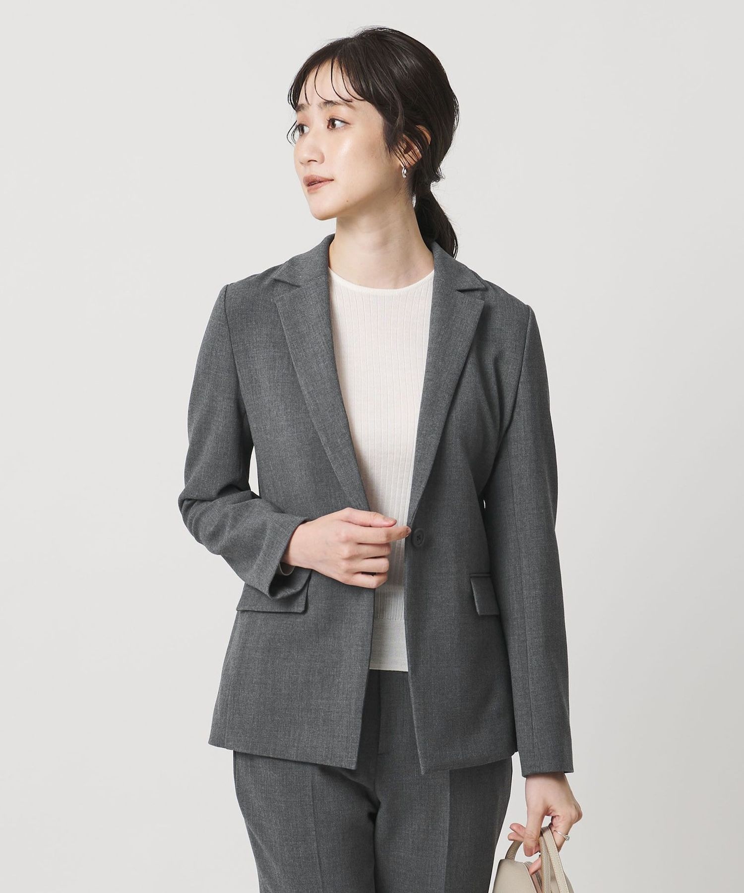 EM Wクロス テーラードジャケット　UNITED ARROWS Steven Alan＞ダブルクロス ジャケット