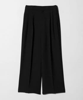 UNITED ARROWS/2タック ワイドパンツ‐UVカット 接触冷感 吸水速乾 帯電防止 ウォッシャブル‐/スラックス