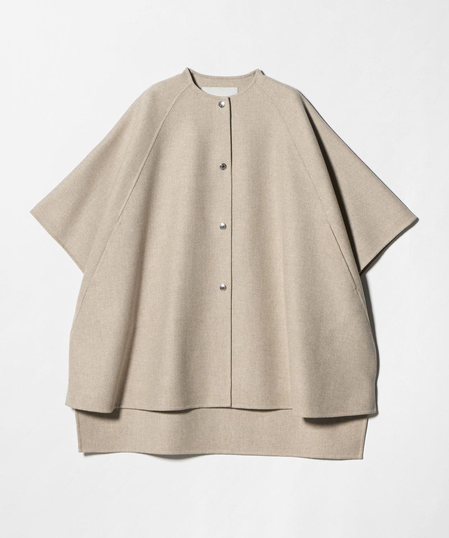 united arrows ショートケープコート ベージュ ショート ケープコート