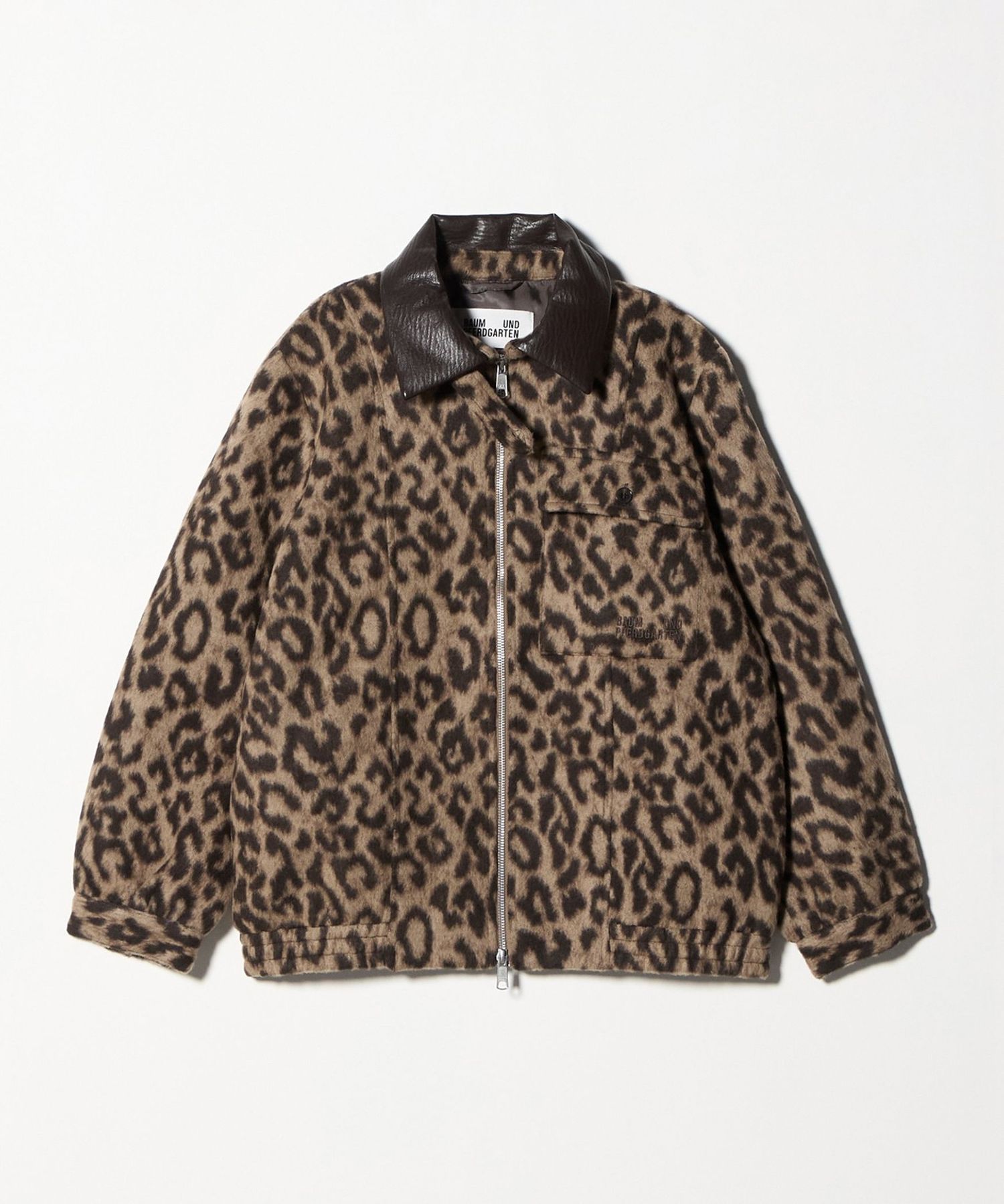 セール　BAUM UND PFERDGARTENヒョウ柄 ブルゾン BAUM UND PFERDGARTEN＞BELINE LEO BLSN レオパード ブルゾン