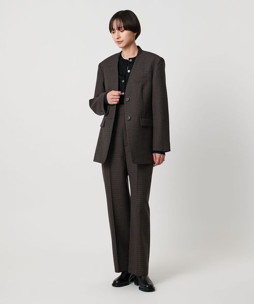 UNITEDARROWS　ユナイテッドアローズ　ガンクラブチェック　チェスター ガンクラブ チェック ジャケット