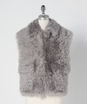 UNITED ARROWS/2ポケット ファー ジレ/ベスト