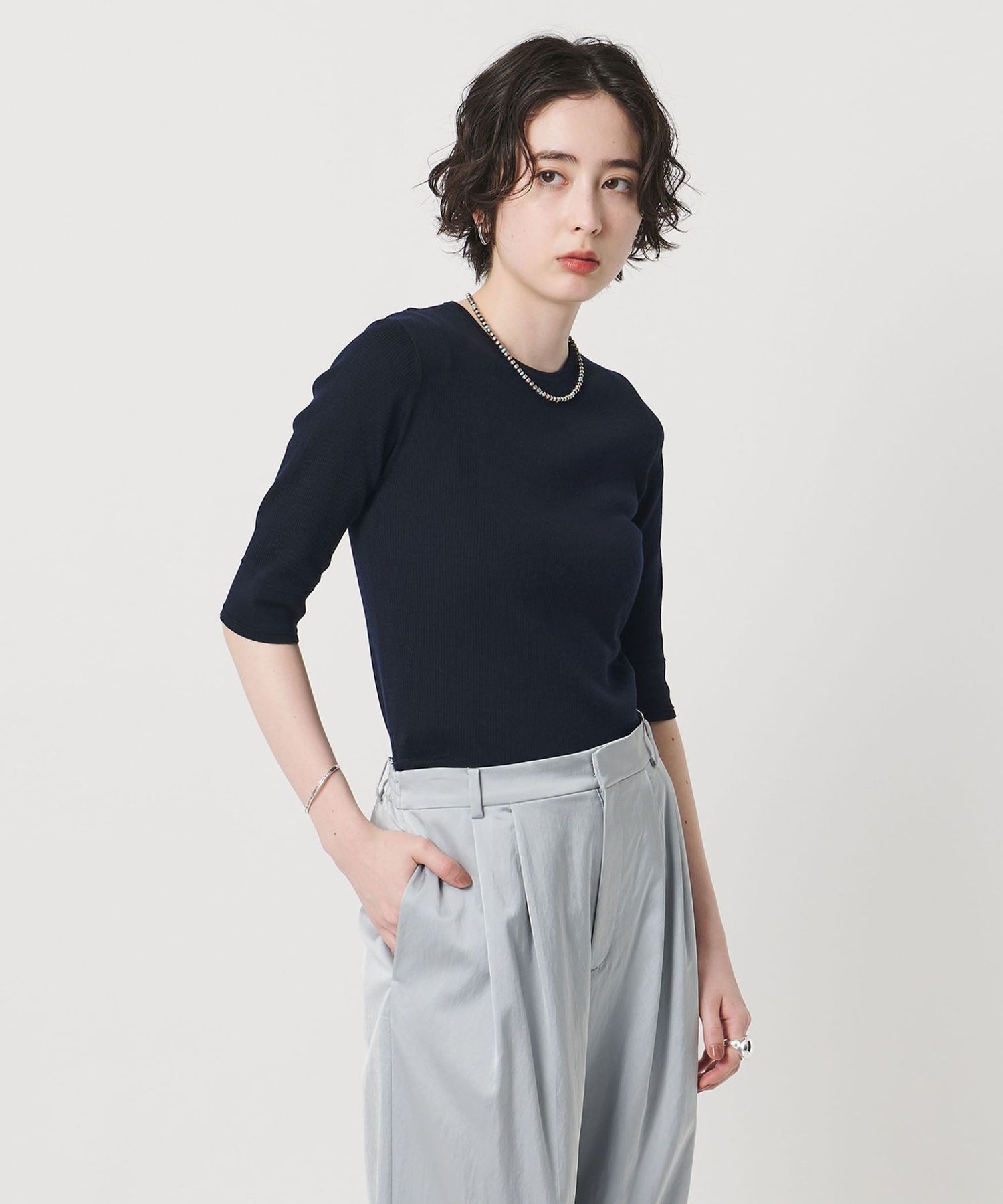 UNITED ARROWS ハーフスリーブオールインワン UNITED ARROWS（ユナイテッドアローズ）の「ハーフスリーブ