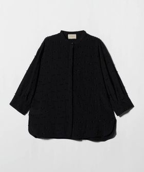 UNITED ARROWS/ドットカットジャガード シャツ ブラウス ―ウォッシャブル―/シャツ / ブラウス