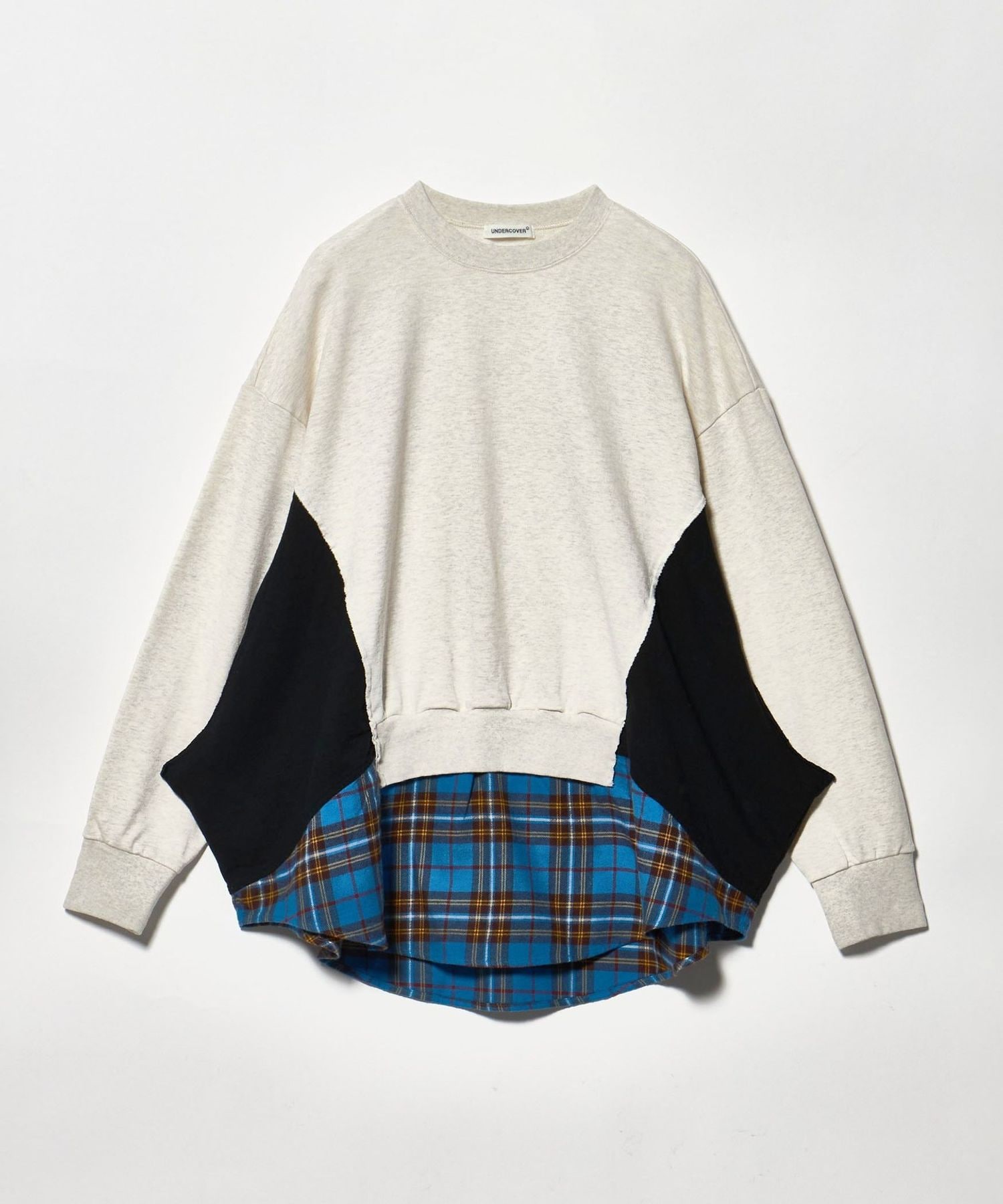 アンダーカバー　長袖チェックシャツ Undercover チェック シャツ | ブラック | FARFETCH JP