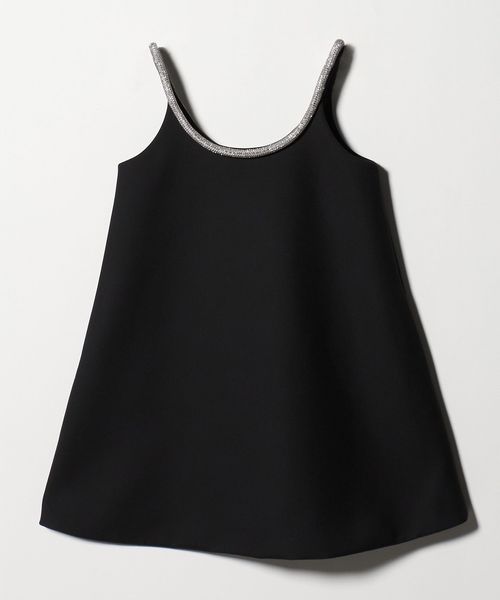 RÓHE/＜ROHE＞Aライン アップリケ ワンピース/ワンピース