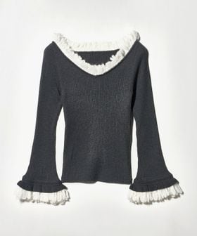 Masaco Teranishi/＜Masaco Teranishi＞フリンジ ニット/ニット / セーター