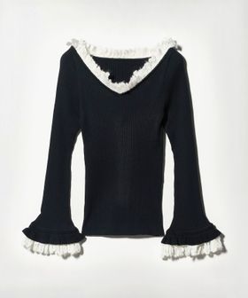 Masaco Teranishi/＜Masaco Teranishi＞フリンジ ニット/ニット / セーター