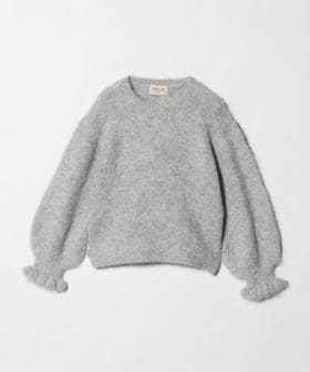 Masaco Teranishi/＜Masaco Teranishi＞ヘアリー フリルカフス ニット/ニット / セーター