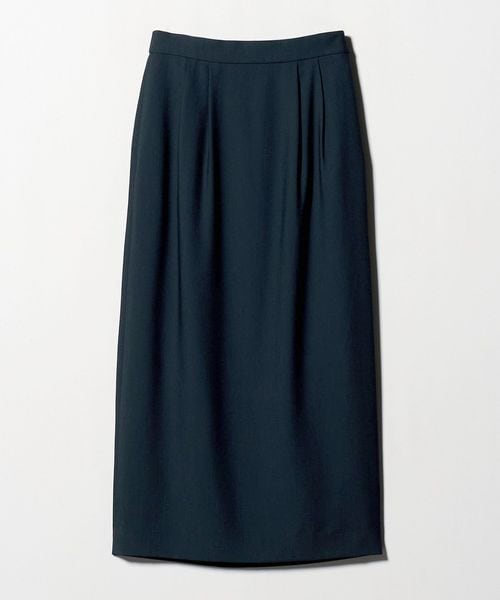 UNITED ARROWS/2タック デニムライク ロングスカート ‐ウォッシャブル‐/その他スカート