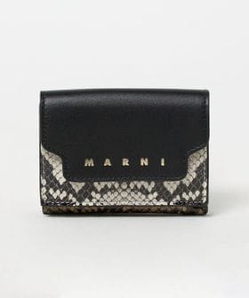 MARNI/＜MARNI＞プリント 三つ折り ウォレット/財布 