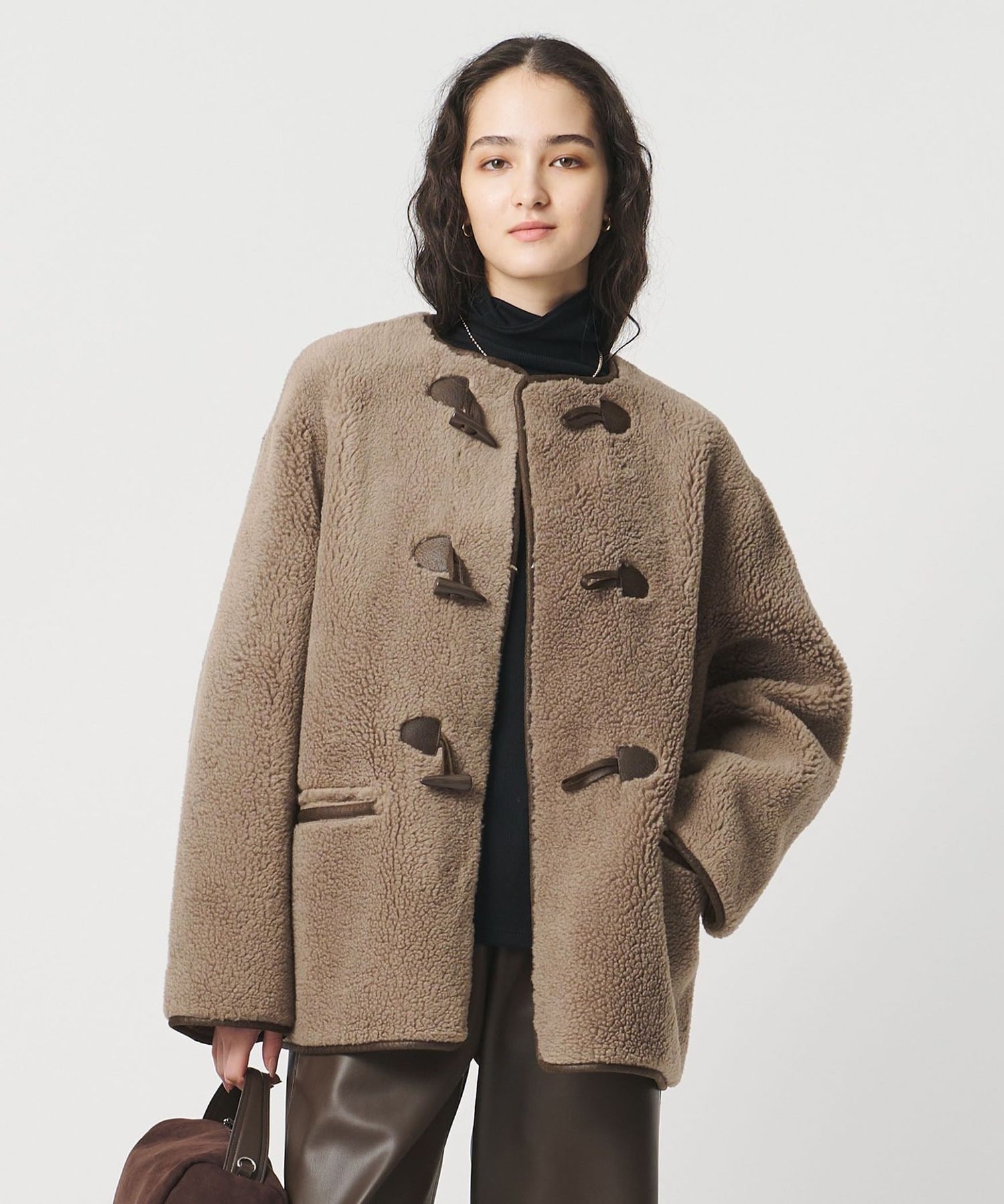 STUDIO AR＞AVERY テディ コート