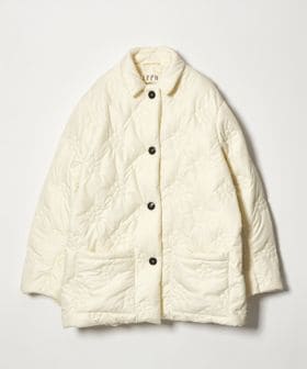 ELEPH/＜ELEPH＞フラワー パフ ジャケット/中綿 / キルティングジャケット