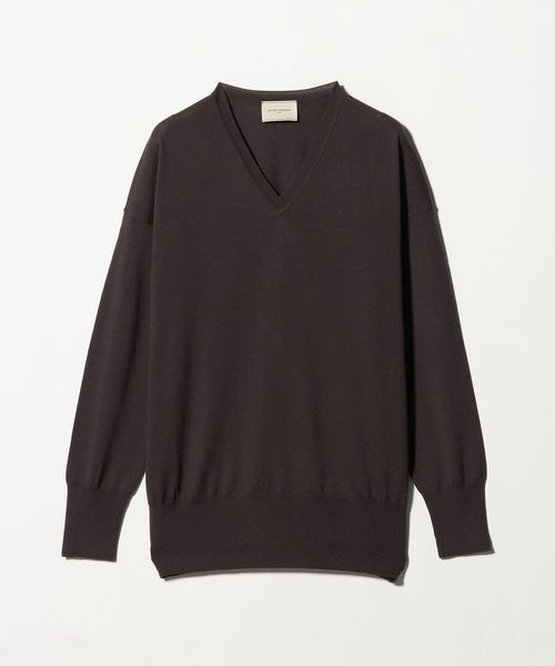 UNITED ARROWS/18G ウール Vネック ニット ‐ウォッシャブル‐/ニット / セーター